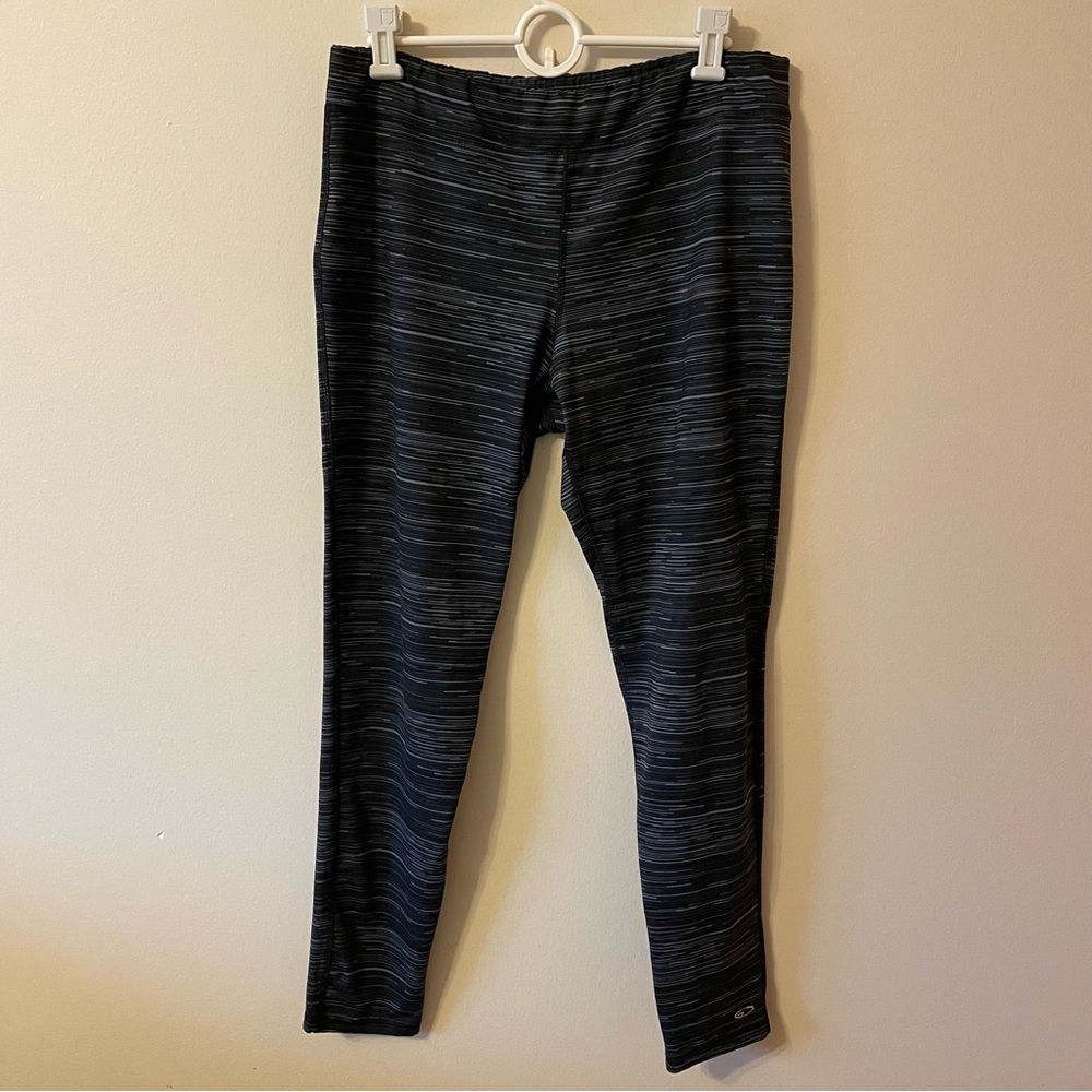 Champion Black/Gray Athletic Leggings